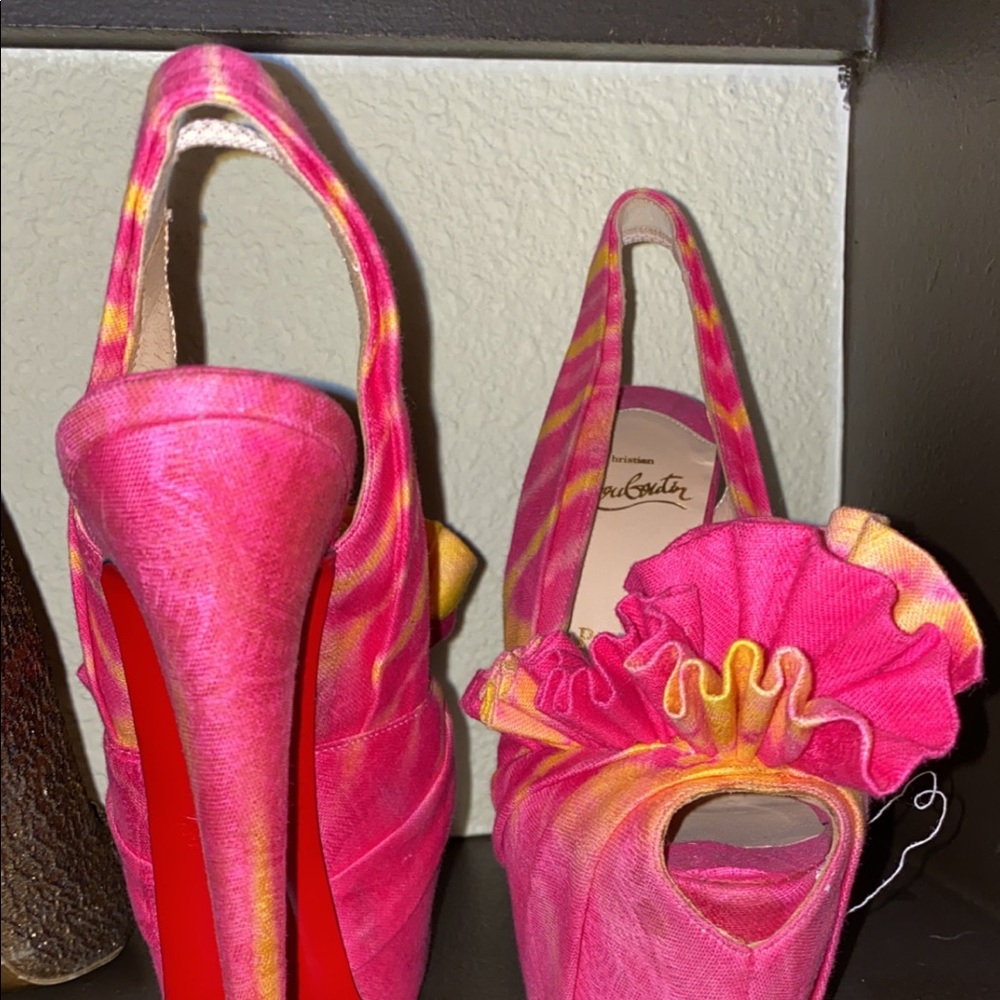 Christian louboutin platform heels